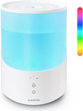 Clarston Humidifiers for Bedroom, 2.5L Cool Mist Humidifier by Clarston