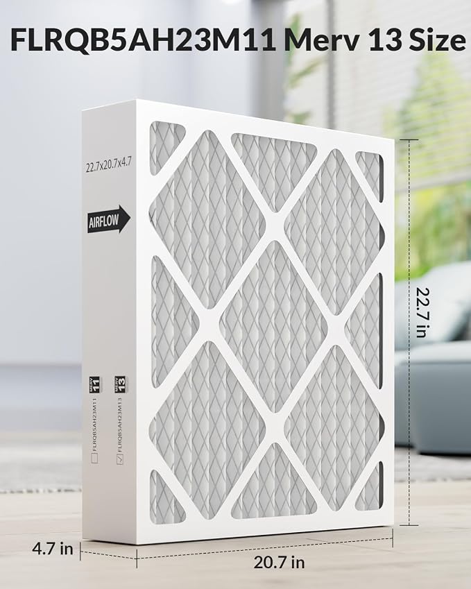 FLRQB5AH23M11 22.7x20.7x4.7 Air Filter Merv 13, Compatible - Image 6