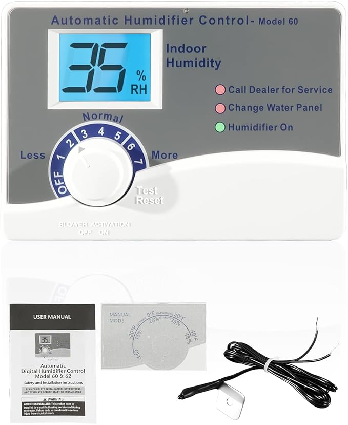 60 Whole House Humidifier Control Humidistat Fit by Unknown