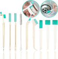 Small Household Cleaning Brushes by ELEMGULY, Micro Crevice Scrub Cleaner Tool by ELEMGULY
