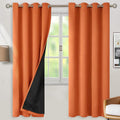 BGment Thermal Insulated 100% Blackout Curtains 72 Inch Length 2 Panels by BGment
