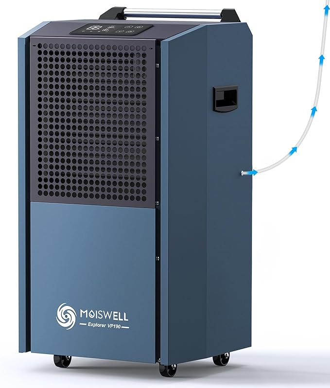 190 Pints Commercial Dehumidifier by Moiswell