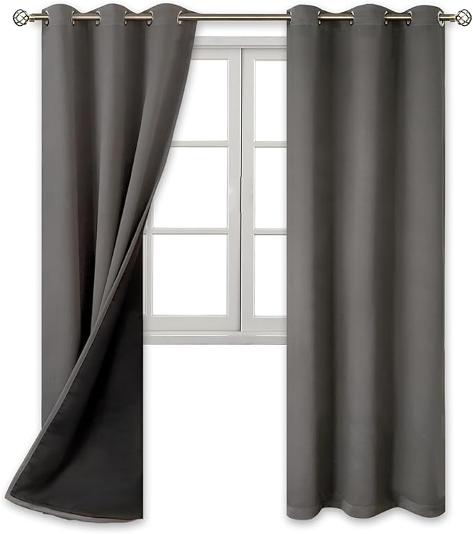BGment Thermal Insulated 100% Blackout Curtains - Image 8