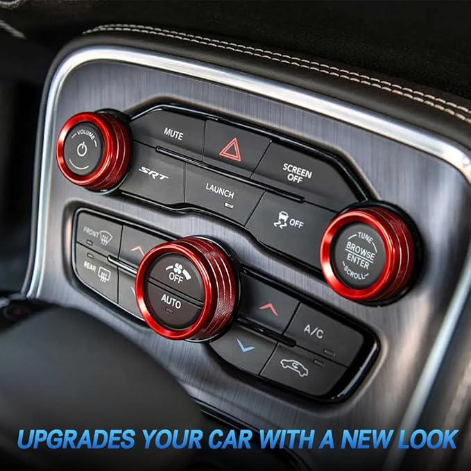 3PCS Air Conditioner Switch Button Knob Cover, Auto Accessories Climate Control - Image 3