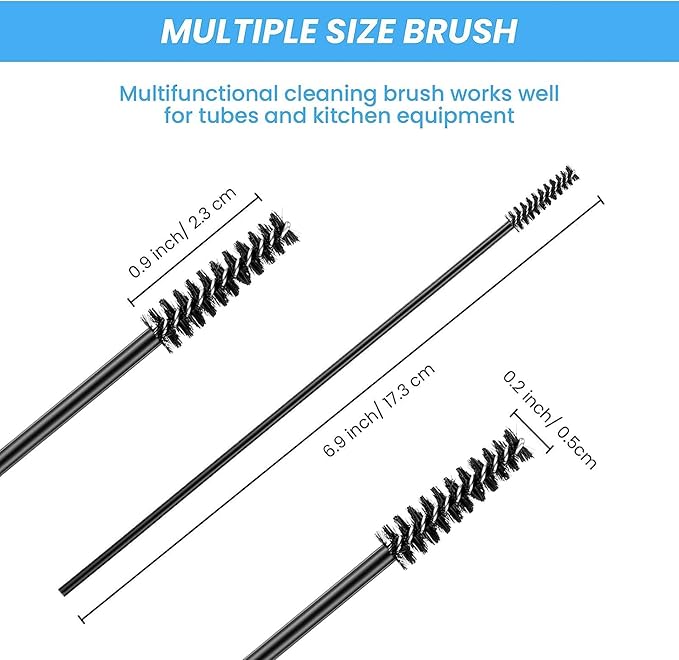 Hummingbird Feeder Cleaning Brush Mini Nylon Brush Set Brush Cleaner - Image 2