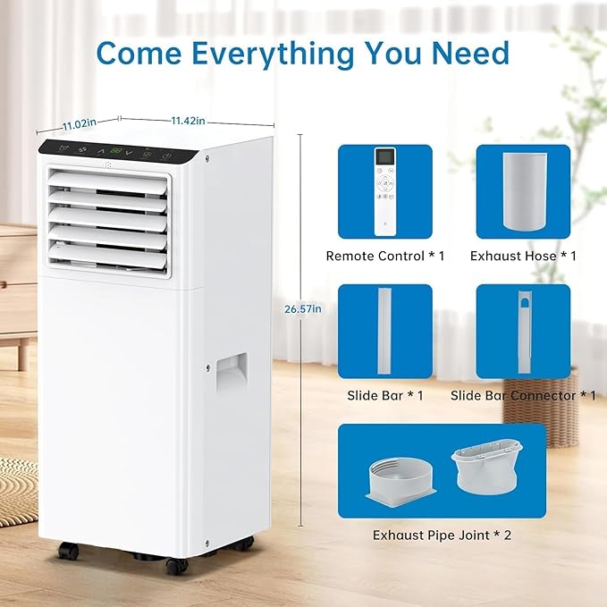 GarveeHome Portable Air Conditioner, 8000 BTU - Image 7