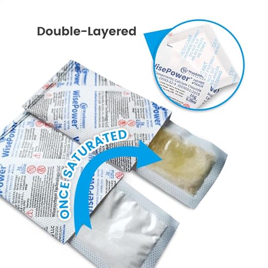 10Pcs 25 Gram Calcium Chloride Dessicant Packs, Double-Layer High Hygroscopic - Image 2