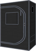4x2 Grow Tent Plant Tent Dark Room, 600D Mylar Hydroponic 48"x24"x60" Grow Tent by Zazzy