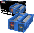 BCW Collectible Card Bin – | Holds up to 1600 Cards | Plastic Storage Box by BCW