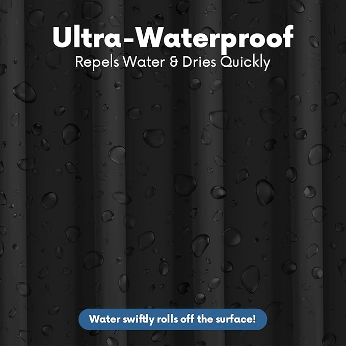 Premium Shower Curtain Liner, 6G PEVA Shower Curtain - Image 6