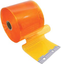 Yellow Kit PVC Smooth Plastic Strip Door Curtain 7x78.7 inch Standard Clear by Acepunch
