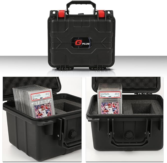 G-PLUS Graded Card Storage Box Fit BGS PSA SGC FGS Weatherproof Graded Sports - Image 7