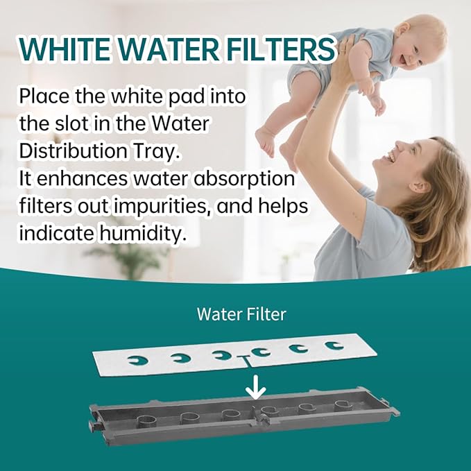 10 Replacement Humidifier Water Panel Evaporator Compatible - Image 4