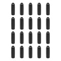 DMiotech 20 Pack 3/32" ID Black Screw Thread Protectors Rubber End Caps Bolt by DMiotech