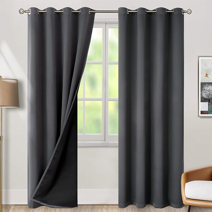 BGment Thermal Insulated 100% Blackout Curtains by BGment
