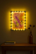 Shadow Box with LED Light Dried Flowers Collectible Shadow Frame Changeable by LuxRound