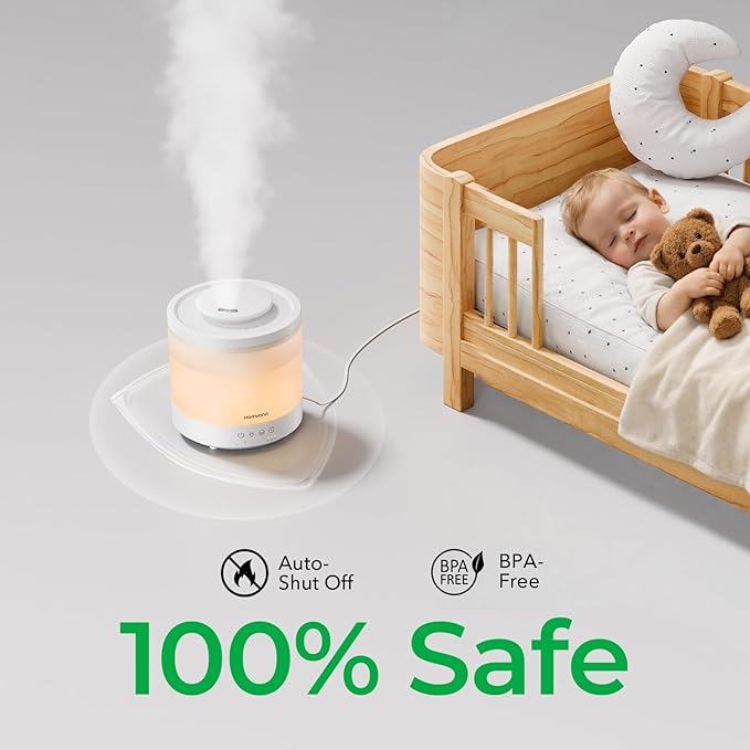Homvana Small Humidifiers for Bedroom - Image 5