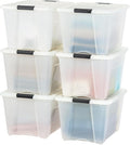 IRIS USA 54 Qt Stackable Plastic Storage Bins by IRISUSA