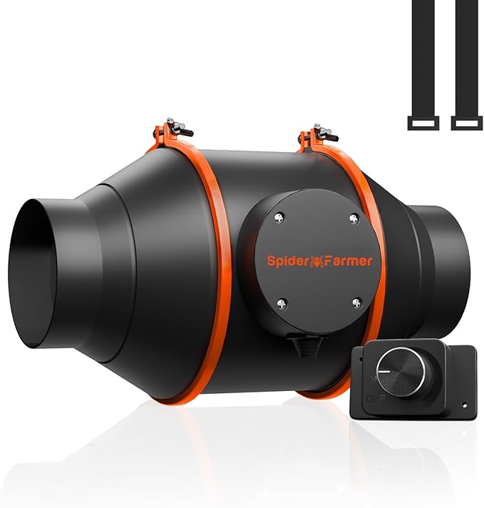 Spider Farmer 4 Inch Inline Duct Fan by SpiderFarmer