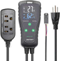 Temperature and Humidity ControllerPlug-in Thermostat Humidistat Reptile by SENSTREE