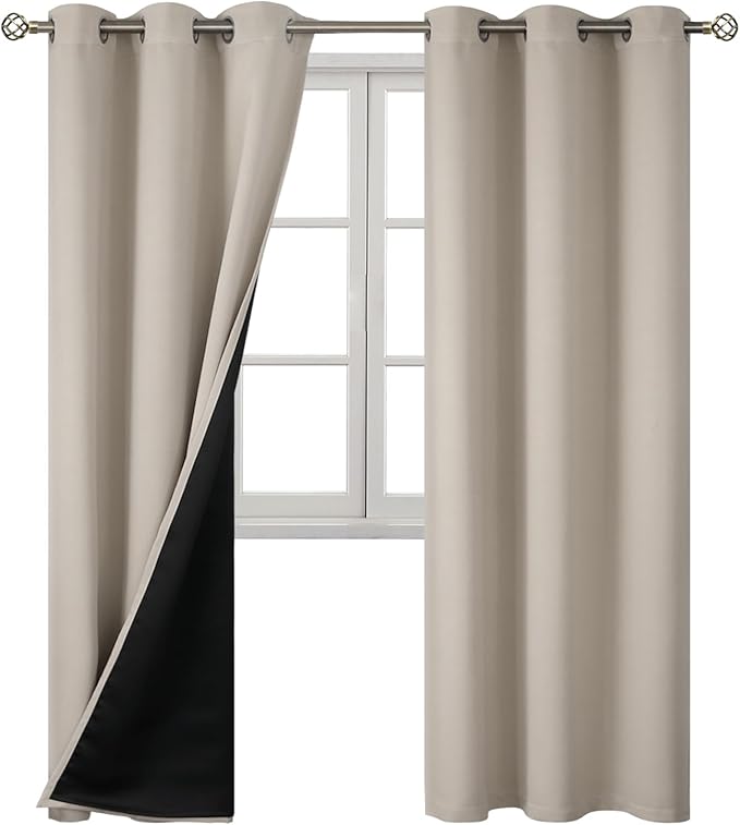 BGment Thermal Insulated 100% Blackout Curtains - Image 8