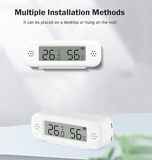 WiFi Thermometer Hygrometer: Smart Temperature Humidity Sensor, Indoor Room - Image 7