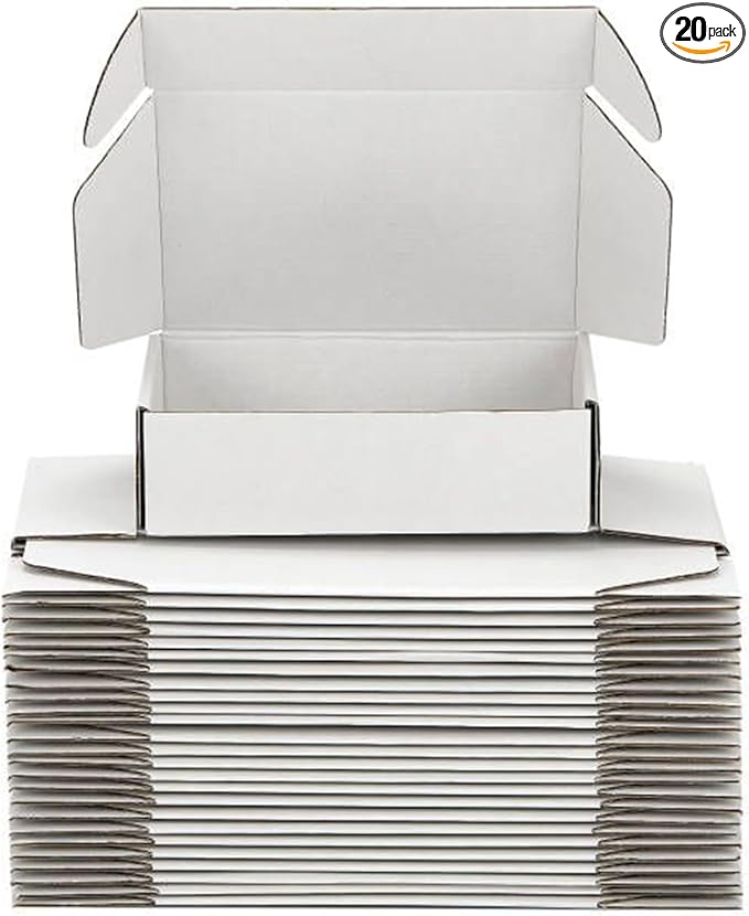 Small Shipping Boxes 10x8x3 Inch by DUZCLI
