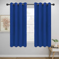Easy-Going Blackout Curtains for Bedroom, Solid Thermal Insulated Grommet and by Easy-Going