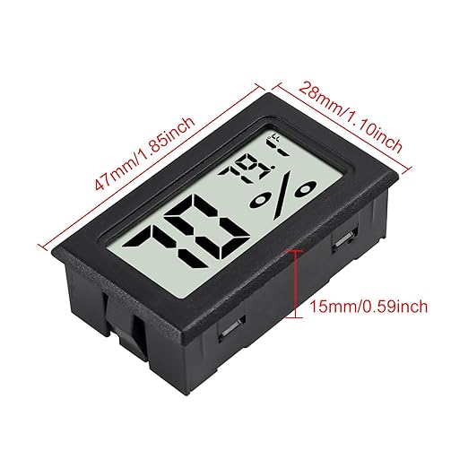 3Pcs Mini Digital Thermometer Hygrometer Electronic Temperature Humidity Gauge - Image 5
