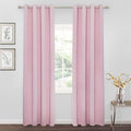 MYSKY HOME Blackout Curtains for Bedroom, Grommet Room Darkening Curtains by MYSKYHOME