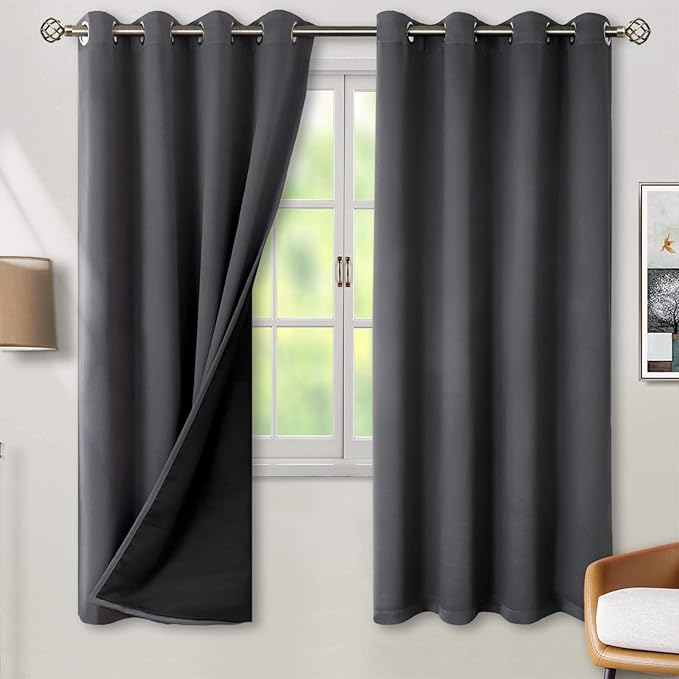 BGment Thermal Insulated 100% Blackout Curtains by BGment