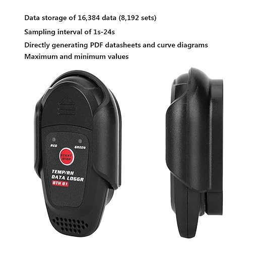 WALFRONT BTH81 Temperature Humidity Data Logger, USB Thermometer Hygrometer - Image 9
