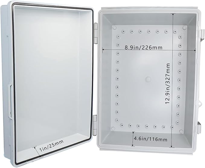 Waterproof Outdoor Electrical Box Junction Box Weatherproof IP67 ABS Plastic - Image 4
