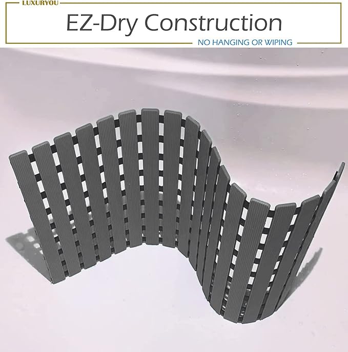 Non Slip Bathtub Mat | Double-Layered Shower Floor Mat - Image 4
