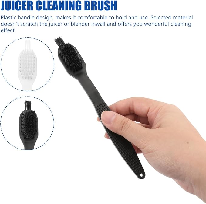 Juicer Cleaning Brush with Suction Handle Small Nylon Brush - Image 3