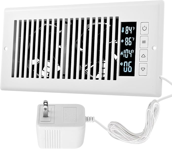 Smart Register Booster Fan 4” x 10” by MIDCVFRUN