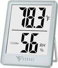 DOQAUS Digital Hygrometer Indoor Thermometer Humidity Gauge Room Thermometer by DOQAUS