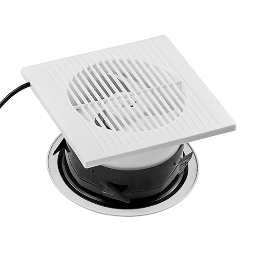 VEVOR Through-the-Wall Ventilation Fan， White Grille, 110 CFM, 6.8" Diameter - Image 4