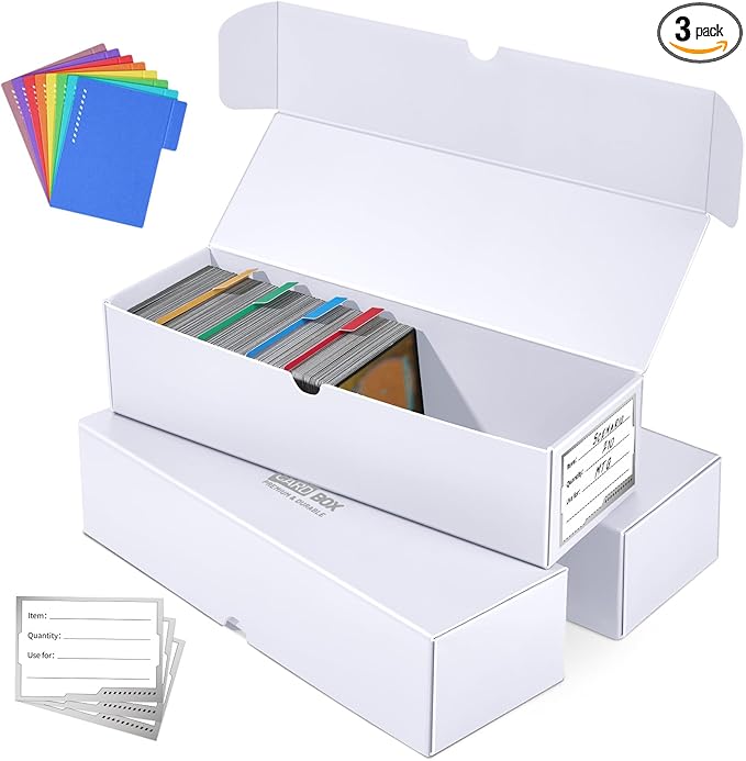 Trading Card Storage Box, Card Organizer by Fabmaker