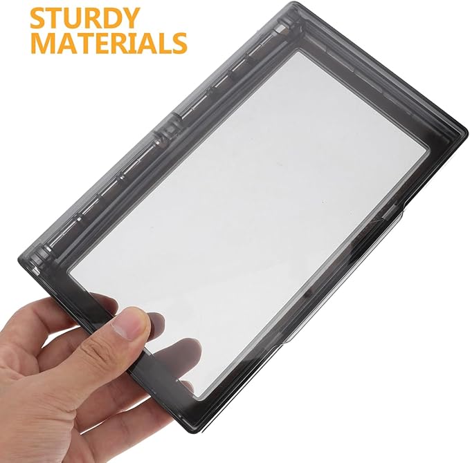 Waterproof Switch Cover Double Outlet Low Profile Wall Protector Ultra-Thin - Image 5