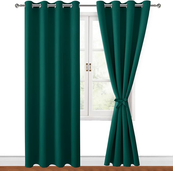 Hiasan Blackout Curtains for Bedroom, 52 x 96 Inches Long - Image 8