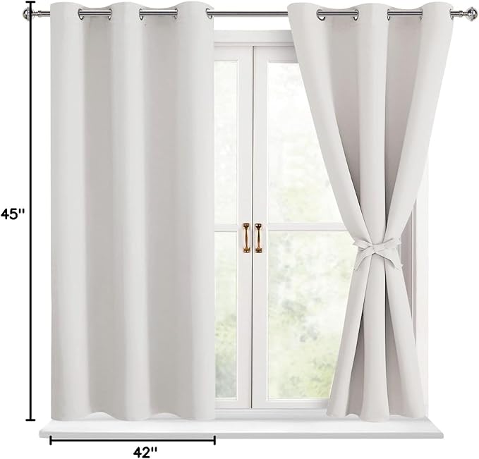 Hiasan Short Blackout Curtains for Bedroom - Image 7