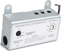Criditpid Attic Fan Adjustable Thermostat & Humidistat Controller Box by Criditpid