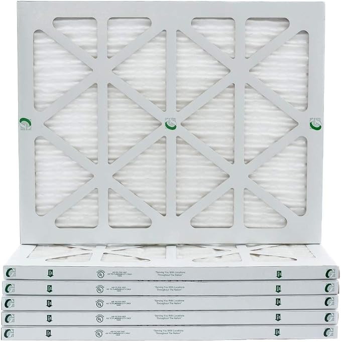 Glasfloss 21 1/2 x 23 5/16 x 1 Carrier Replacement MERV 10 Pleated Air Filters - Image 4