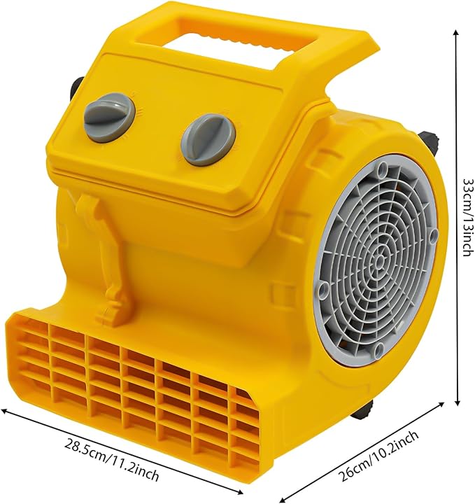 TFCFL Floor Drying Fan, Portable Floor Blower Fan - Image 2