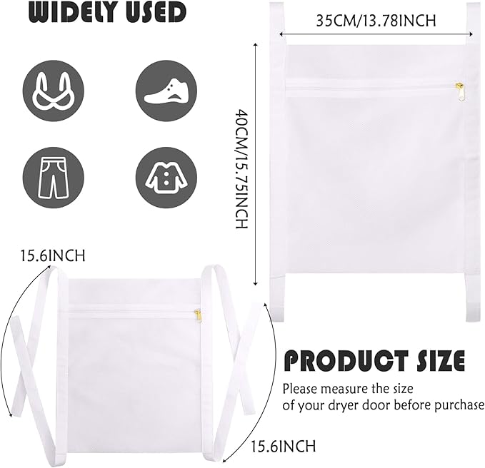 Sneaker Drying Bag, Shoe Dryer Mesh Bags, Sneaker Wash & Dry Net Bag - Image 2