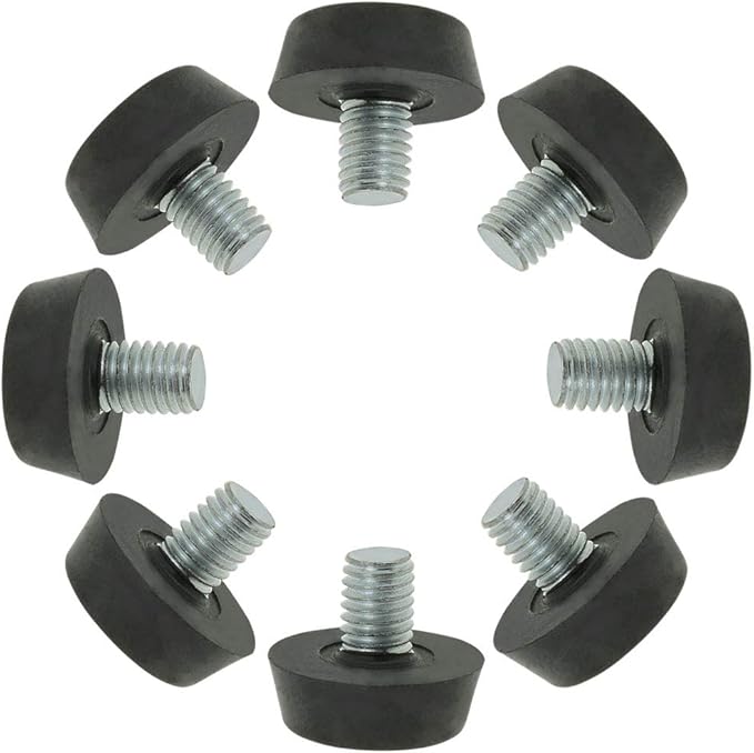 uxcell Metric M8 x 1.25 Furniture Glide Leveling Feet Adjustable Leveler Floor by uxcell