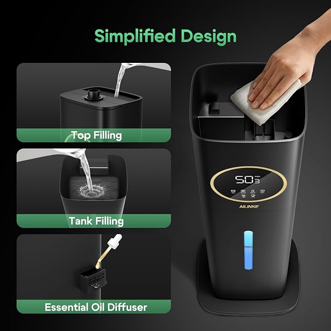 Humidifiers for Plants, 2.1Gal/8L Plant Humidifier Indoor, Reptile Fogger Mister - Image 9