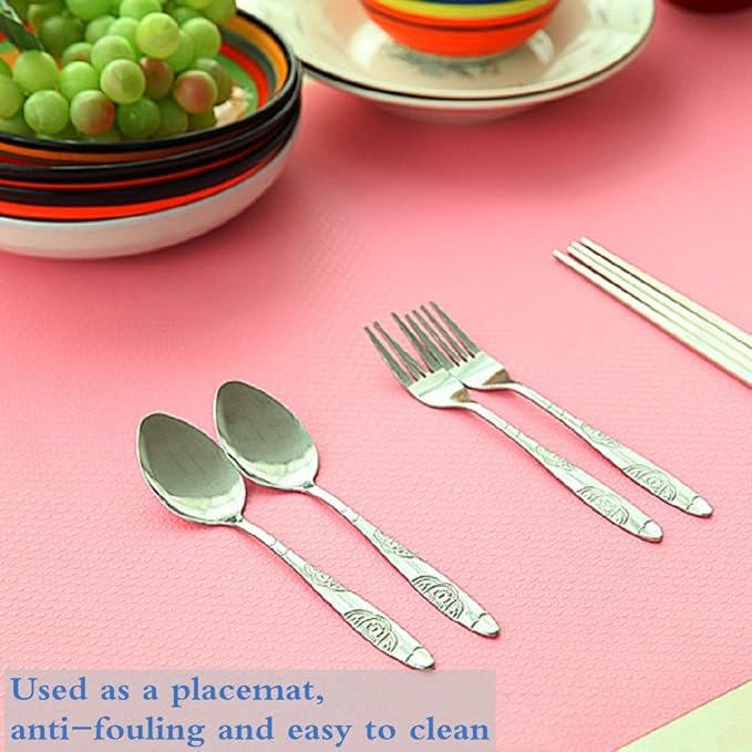 Shelf Liner, Drawer Liners for Kitchen, Non Adhesive Water Resistant, Strong - Image 3
