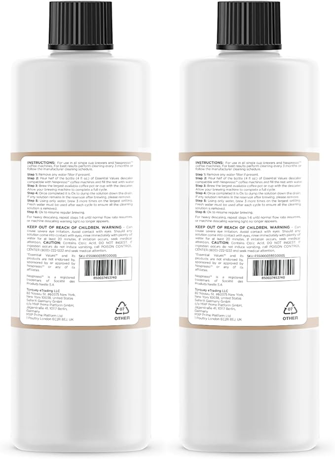 Essential Values Descaling Solution Compatible - Image 2
